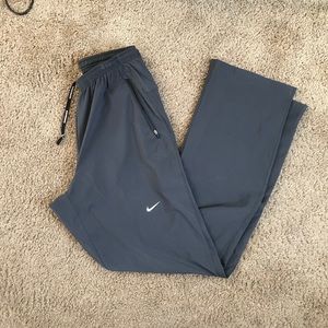 GRAY RUNNING DRI-FIT SWEATPANTS (MENS)